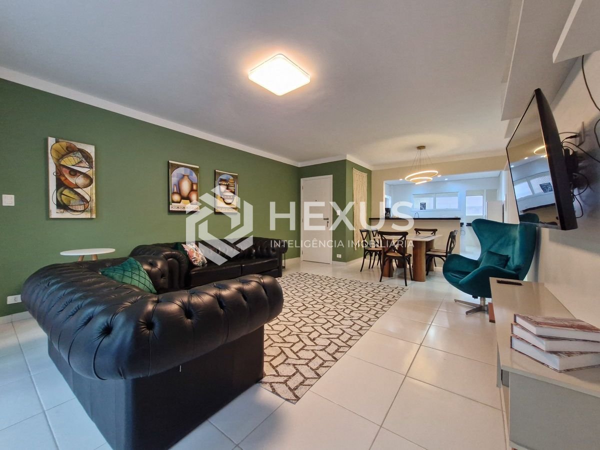 Foto 4 de Apartamento com varanda e lazer nas Pitangueiras, Guarujá