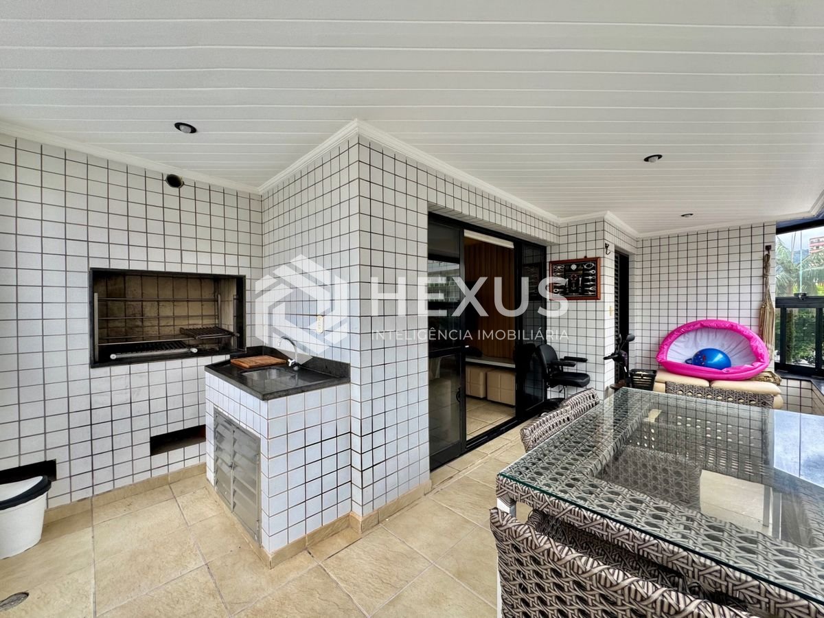 Foto 2 de Apartamento com varanda gourmet e lazer na Enseada, Guarujá