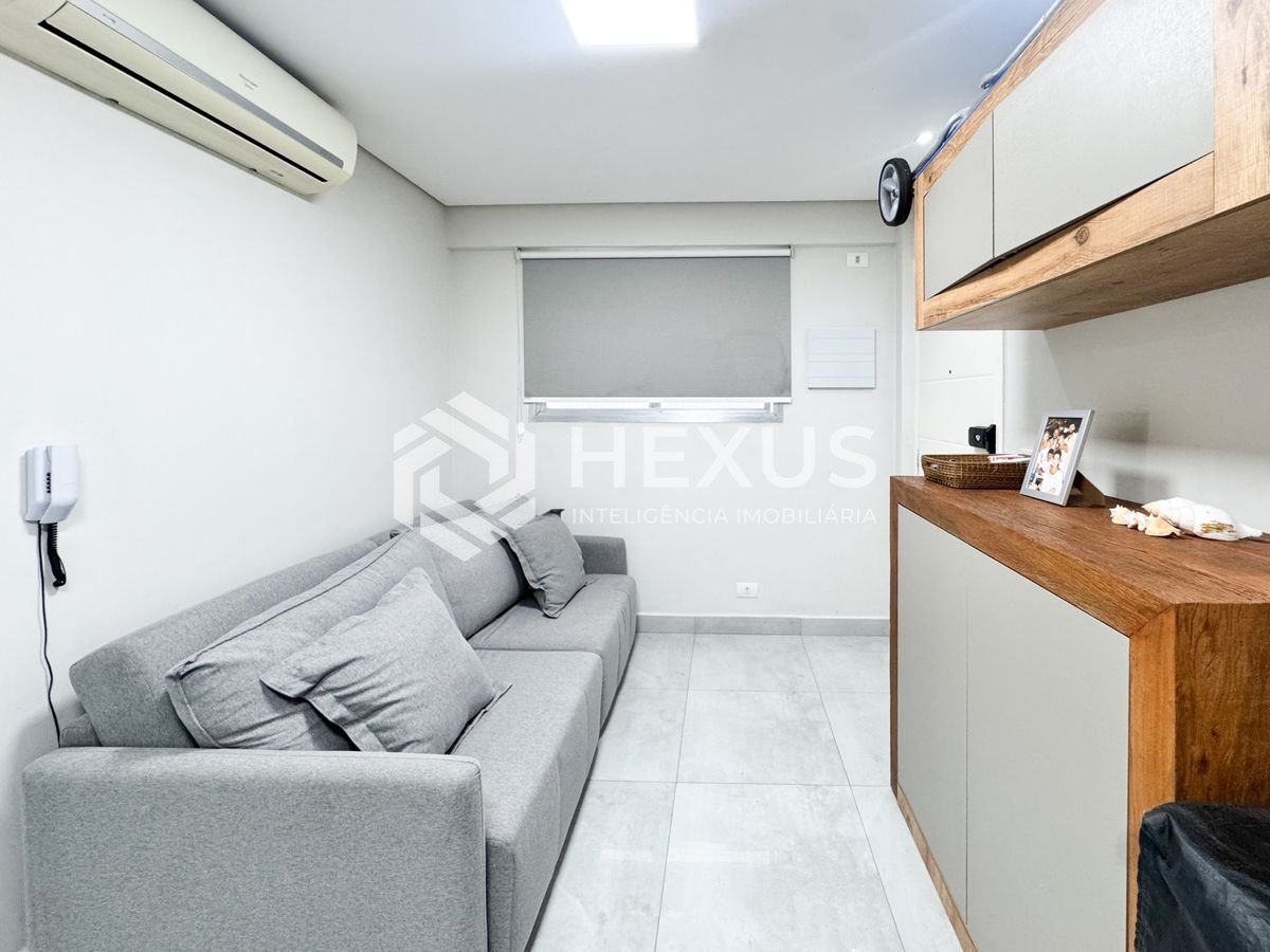 Foto 3 de Apartamento com lazer a 2 quadras da praia na região da Barra Funda nas Pitangueiras, Guarujá
