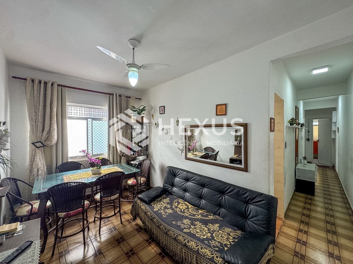 Foto 4 de Apartamento a 300m da praia na região da Vila Alzira no Jardim Astúrias, Guarujá