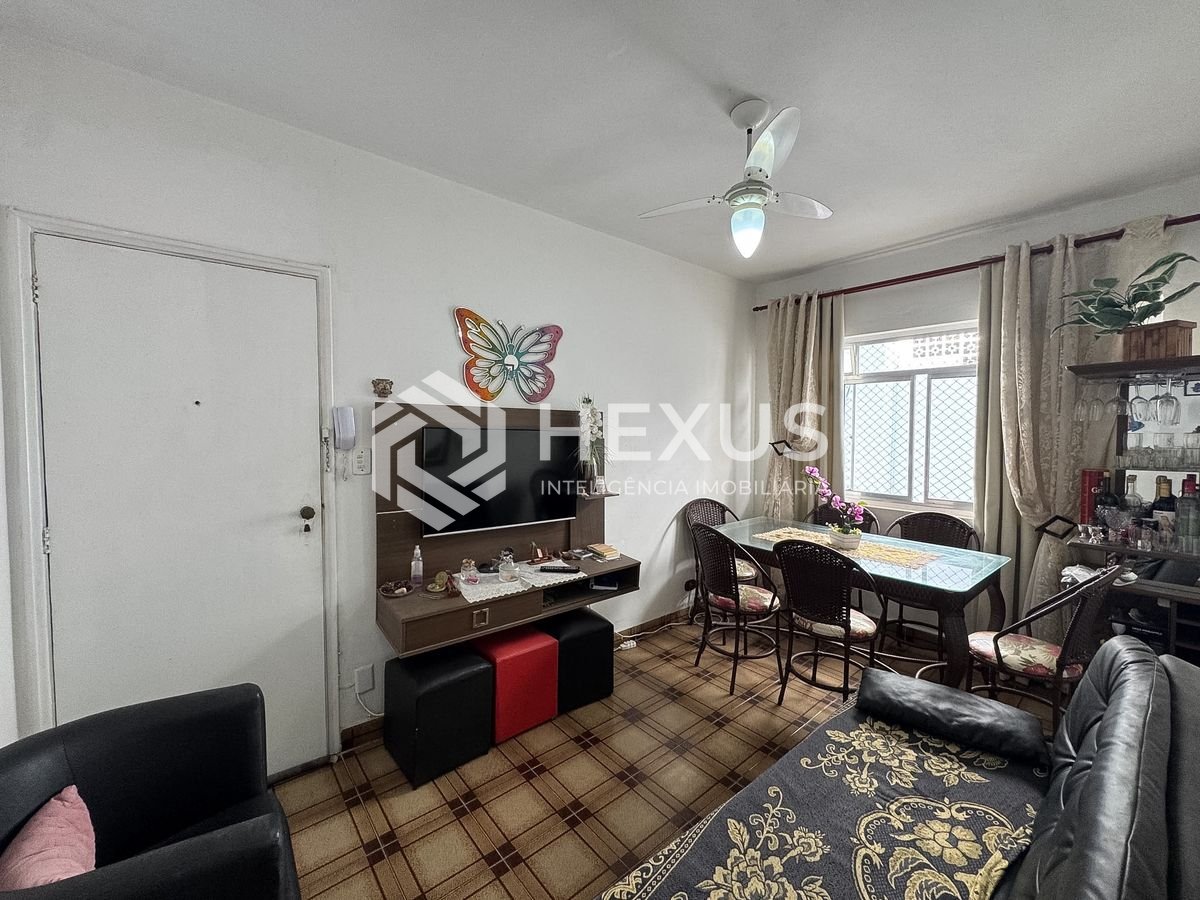 Foto 3 de Apartamento a 300m da praia na região da Vila Alzira no Jardim Astúrias, Guarujá