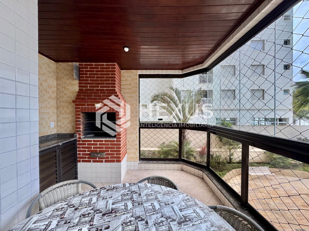 Foto 4 de Apartamento frente mar com varanda gourmet vista mar e lazer no Jardim Astúrias, Guarujá