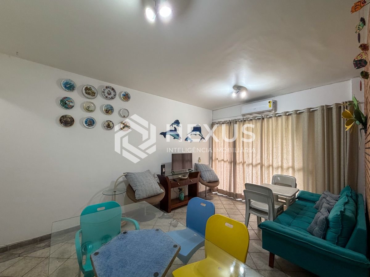 Foto 5 de Apartamento com varanda e lazer a 100m da praia na Enseada, Guarujá