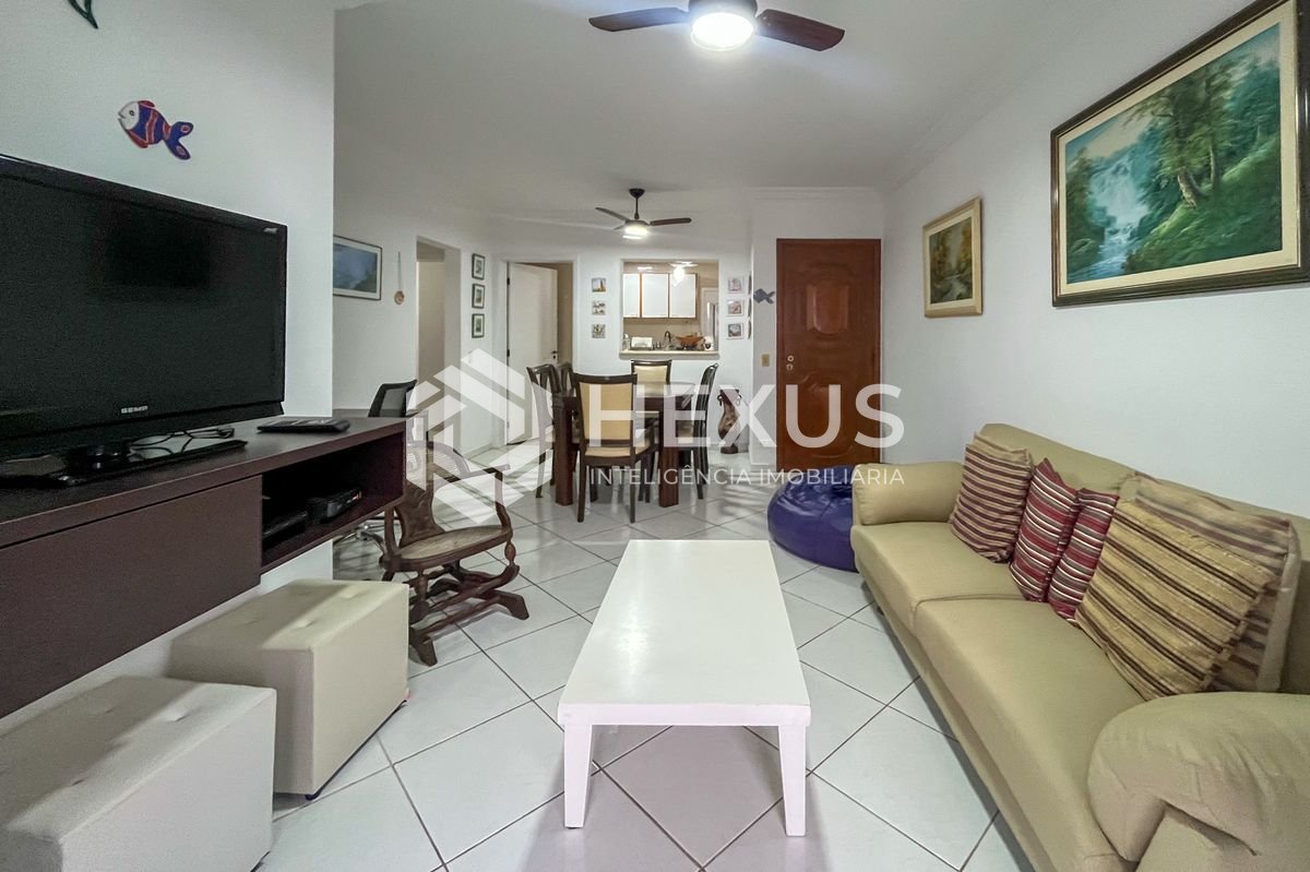 Foto 4 de Apartamento com varanda e lazer nas Pitangueiras, Guarujá