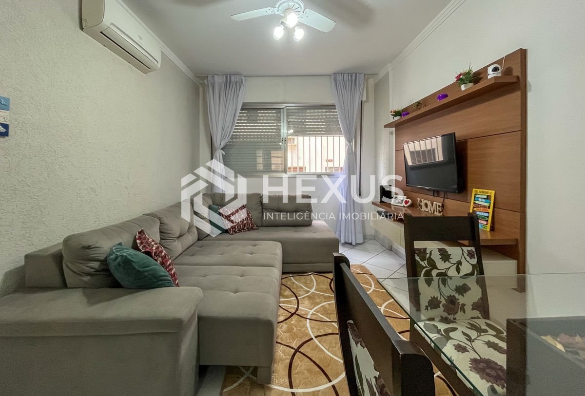 Foto 3 de Apartamento com lazer a 1 quadra da praia na região da Barra Funda nas Pitangueiras, Guarujá