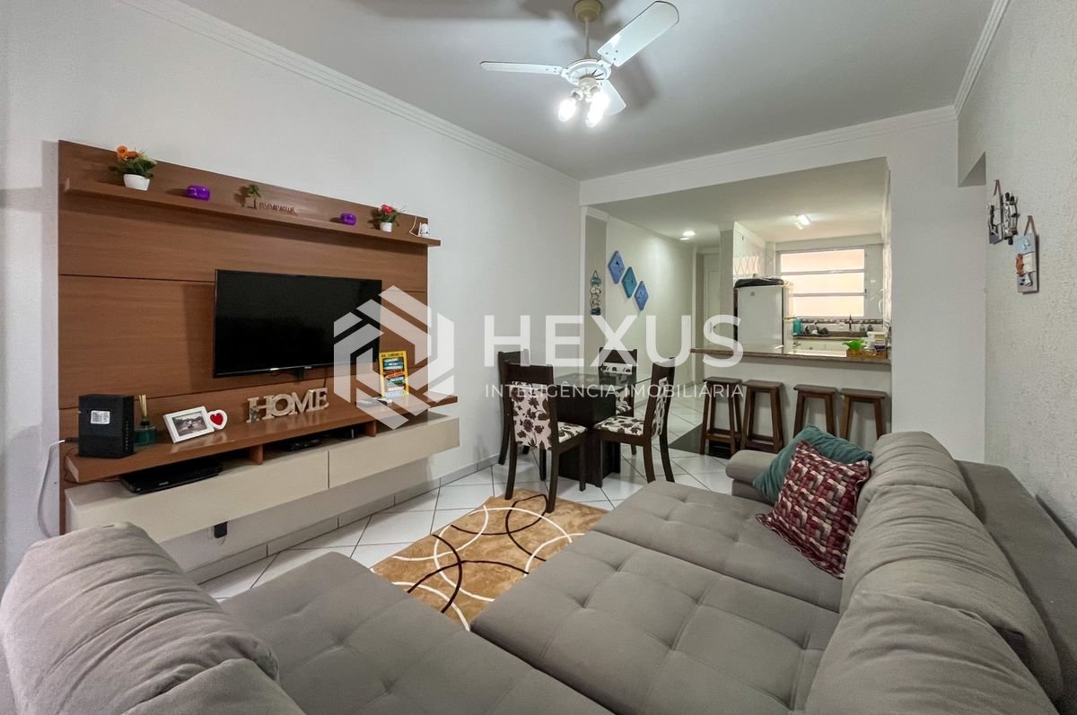Foto 4 de Apartamento com lazer a 1 quadra da praia na região da Barra Funda nas Pitangueiras, Guarujá