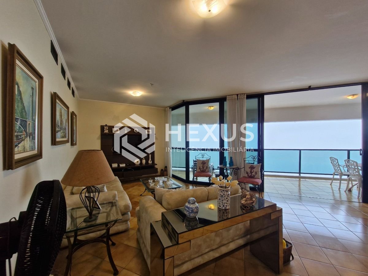 Foto 5 de Apartamento frente mar com varanda vista mar no Jardim Astúrias, Guarujá