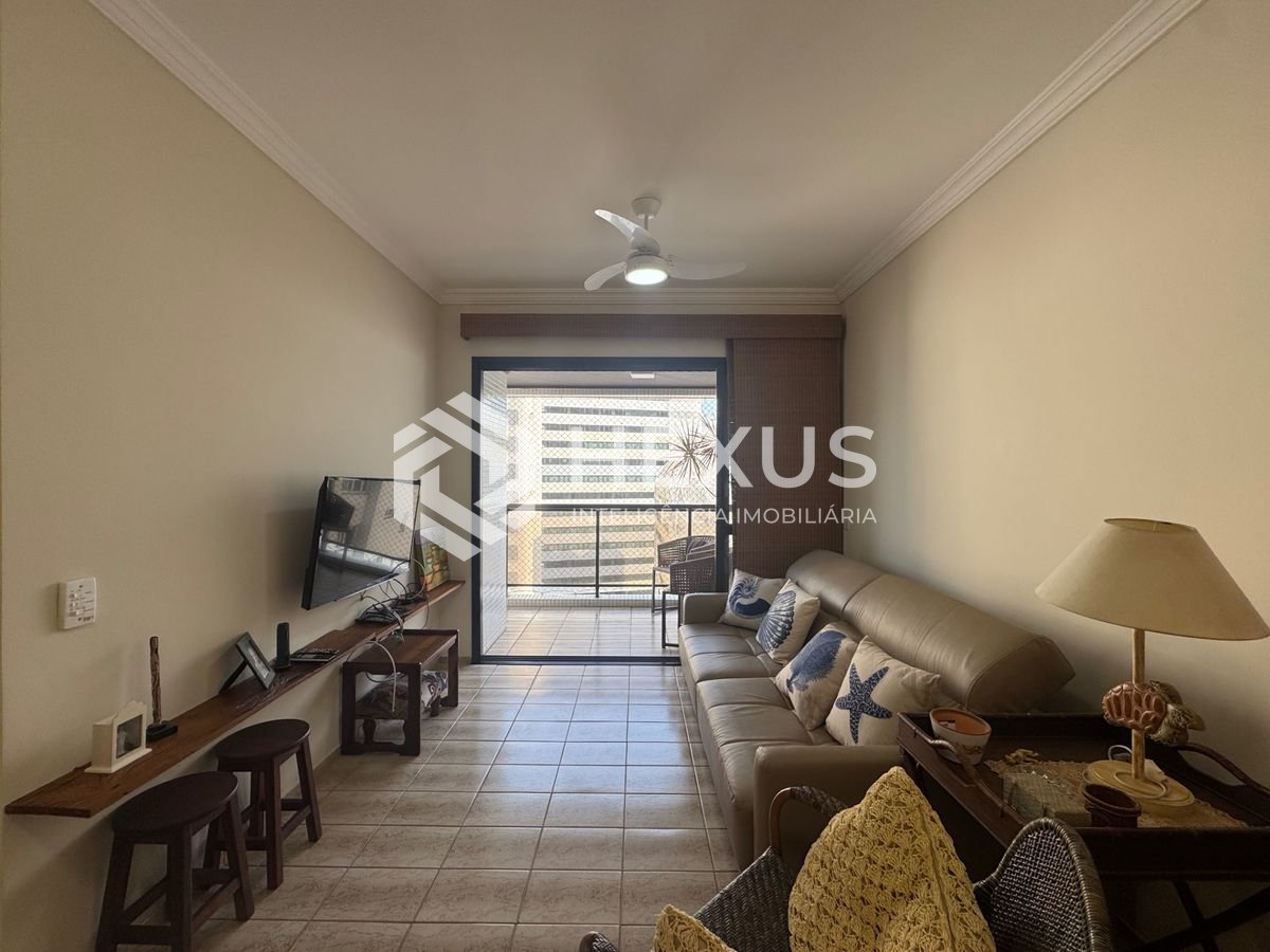 Foto 4 de Apartamento reformado frente mar com varanda vista mar e lazer no Jardim Astúrias, Guarujá
