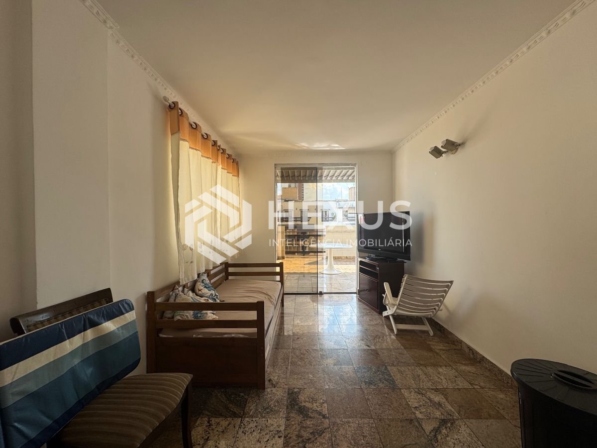 Foto 4 de Cobertura com varanda gourmet vista mar a 400m da praia na Enseada, Guarujá