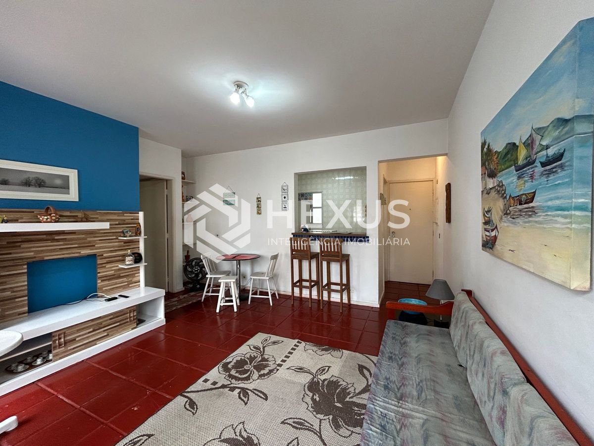 Foto 3 de Apartamento com varanda e lazer na Enseada, Guarujá