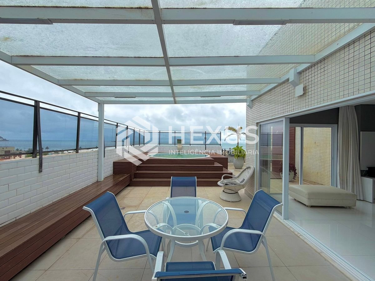 Foto 5 de Cobertura reformada com varanda gourmet vista mar e lazer na Enseada, Guarujá