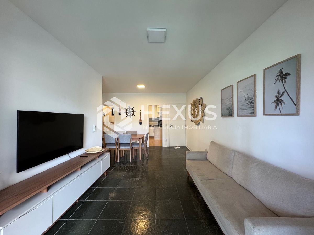 Foto 4 de Apartamento com varanda e lazer a 250m da praia na Enseada, Guarujá