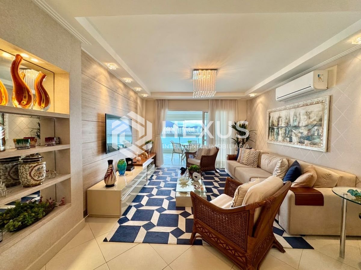 Foto 4 de Apartamento frente mar com varanda gourmet vista mar no Jardim Astúrias, Guarujá