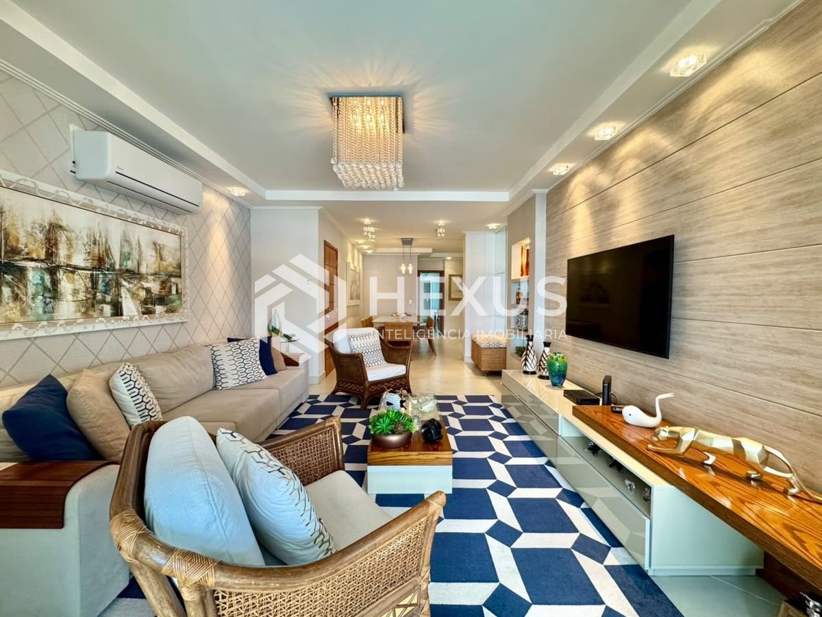 Foto 5 de Apartamento frente mar com varanda gourmet vista mar no Jardim Astúrias, Guarujá