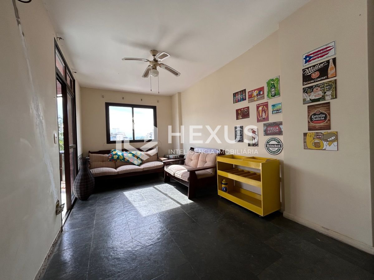 Foto 5 de Apartamento com varanda e lazer a 250m da praia na região do Tortugas na Enseada, Guarujá