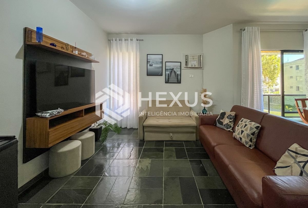 Foto 4 de Apartamento com varanda e lazer na região do Tortugas na Enseada, Guarujá