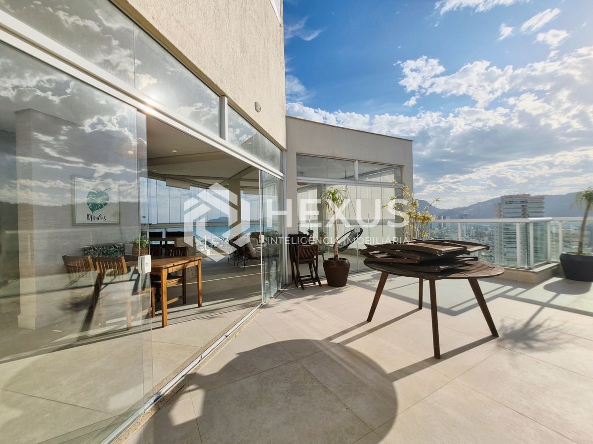 Foto 3 de Cobertura com varanda vista mar e lazer a 500m da praia na Enseada, Guarujá