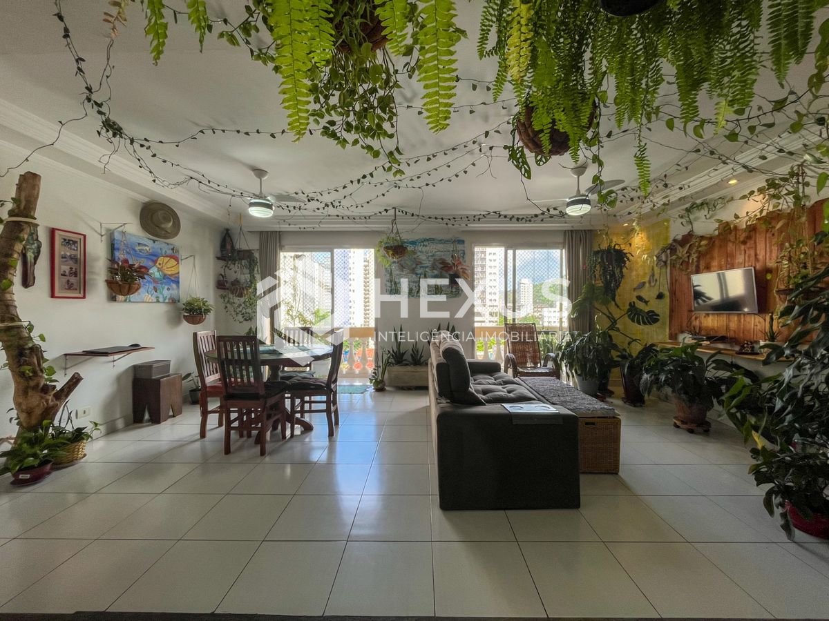 Foto 5 de Apartamento com varanda vista mar e lazer nas Pitangueiras, Guarujá