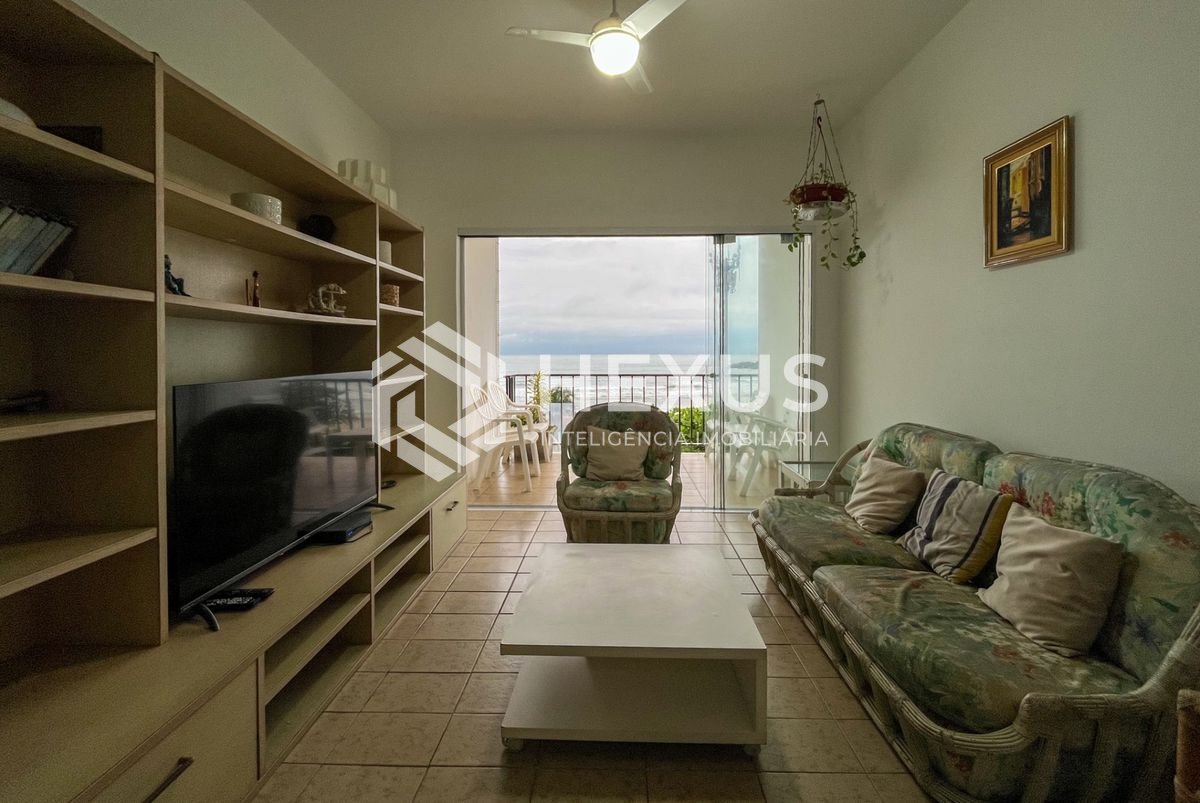 Foto 5 de Apartamento frente mar com varanda vista mar e lazer nas Pitangueiras, Guarujá