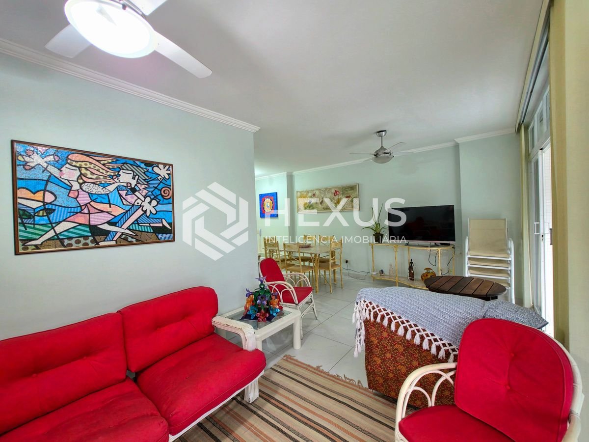 Foto 5 de Apartamento frente mar com varanda vista mar e lazer no Jardim Astúrias, Guarujá
