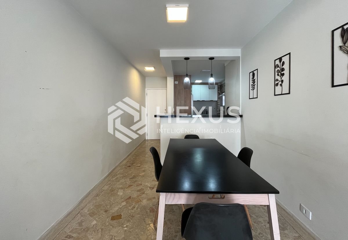 Foto 4 de Apartamento com varanda e lazer nas Pitangueiras, Guarujá