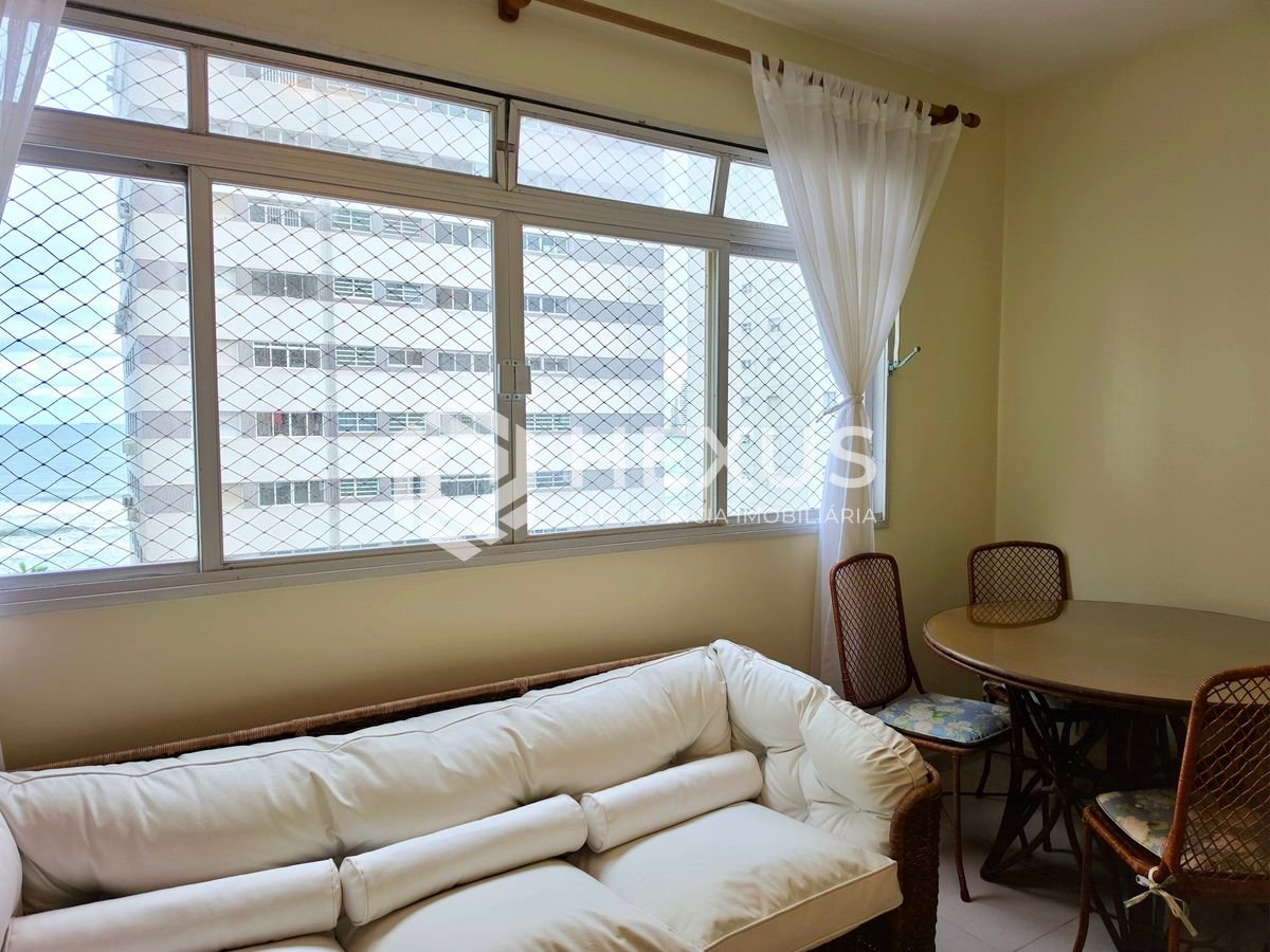 Foto 4 de Apartamento com vista mar  na beira mar da praia na região da Barra Funda nas Pitangueiras, Guarujá