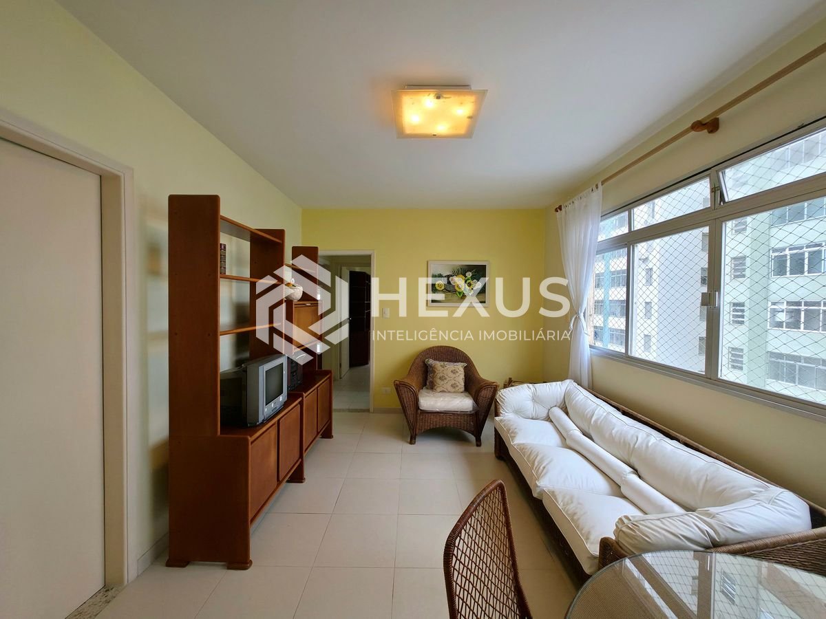 Foto 2 de Apartamento com vista mar  na beira mar da praia na região da Barra Funda nas Pitangueiras, Guarujá