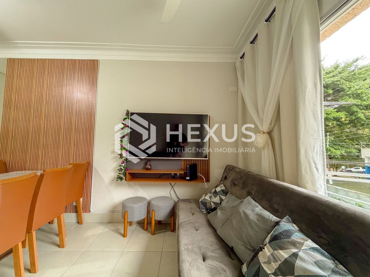 Foto 4 de Apartamento com varanda e lazer a 50m0 da praia na região da Jardim Tejereba na Enseada, Guarujá
