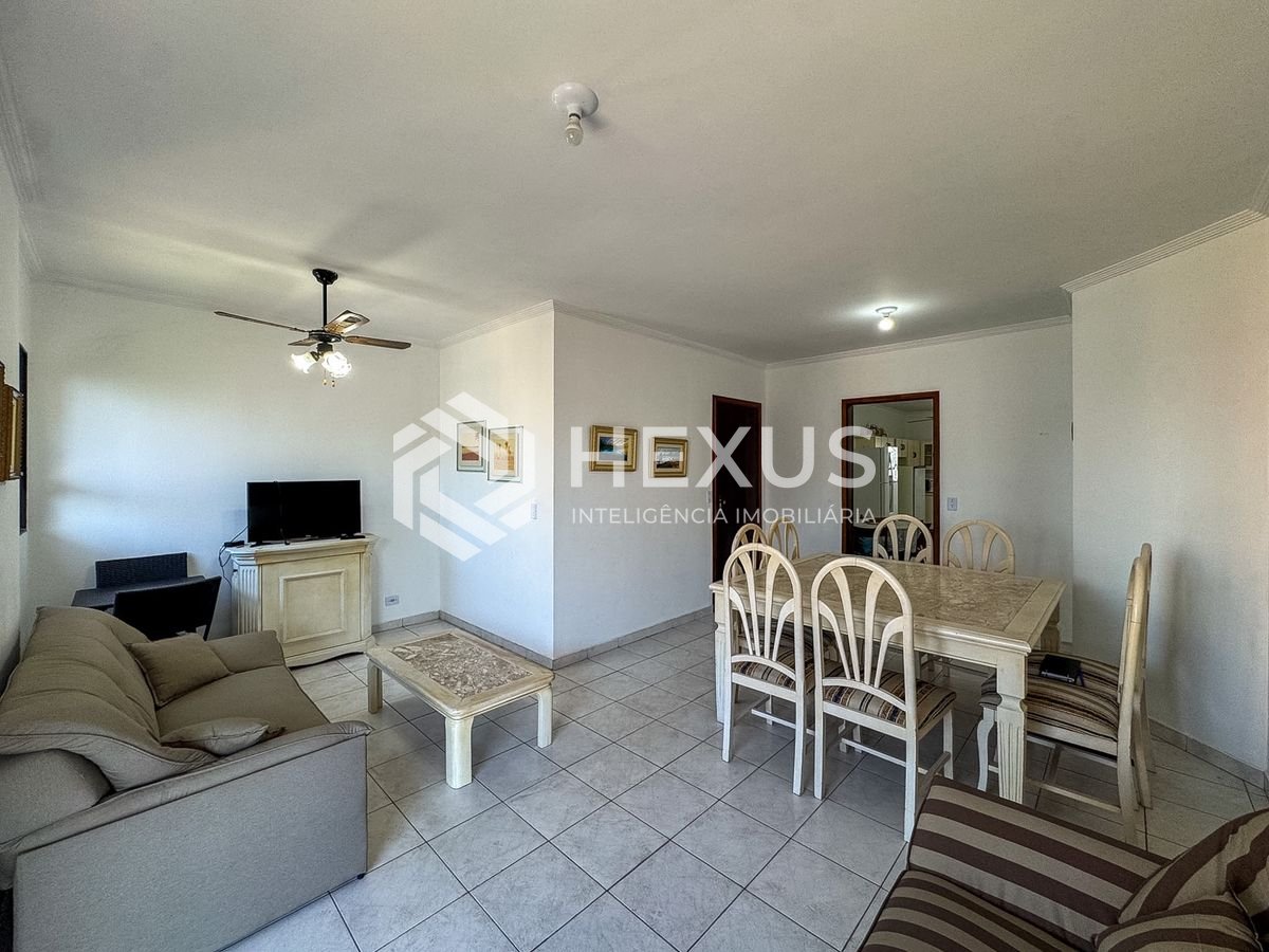 Foto 3 de Apartamento com varanda vista mar e lazer a 200m da praia no Jardim Astúrias, Guarujá