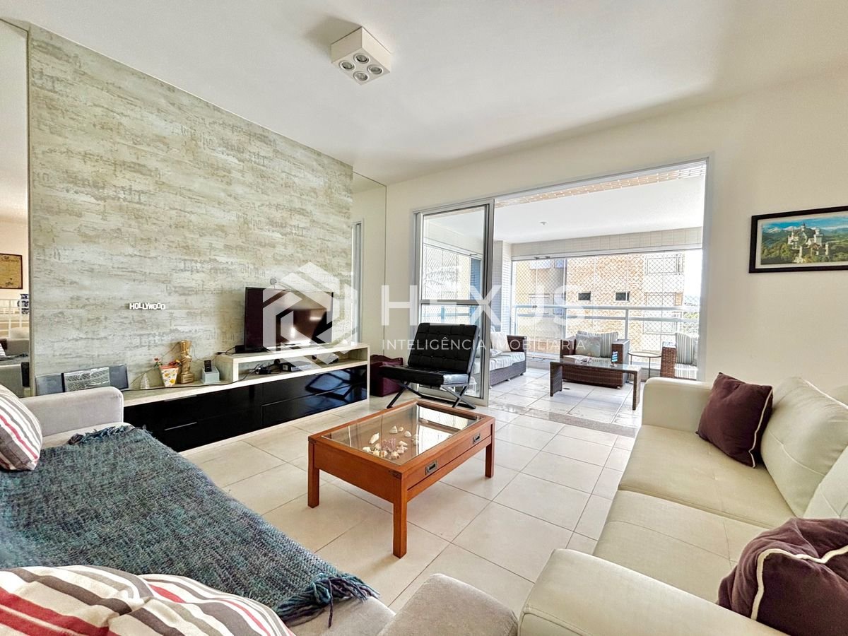 Foto 4 de Apartamento com varanda gourmet vista mar e lazer na Enseada, Guarujá