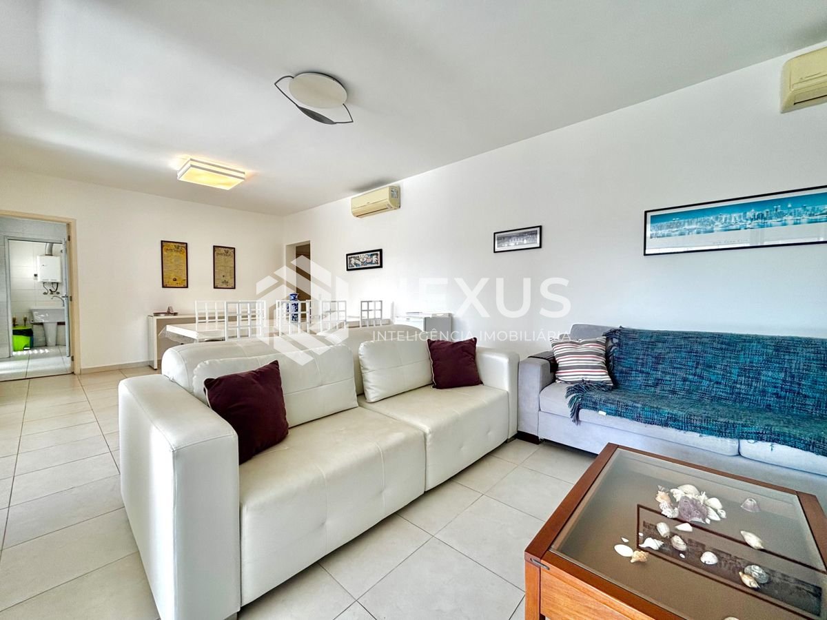 Foto 5 de Apartamento com varanda gourmet vista mar e lazer na Enseada, Guarujá