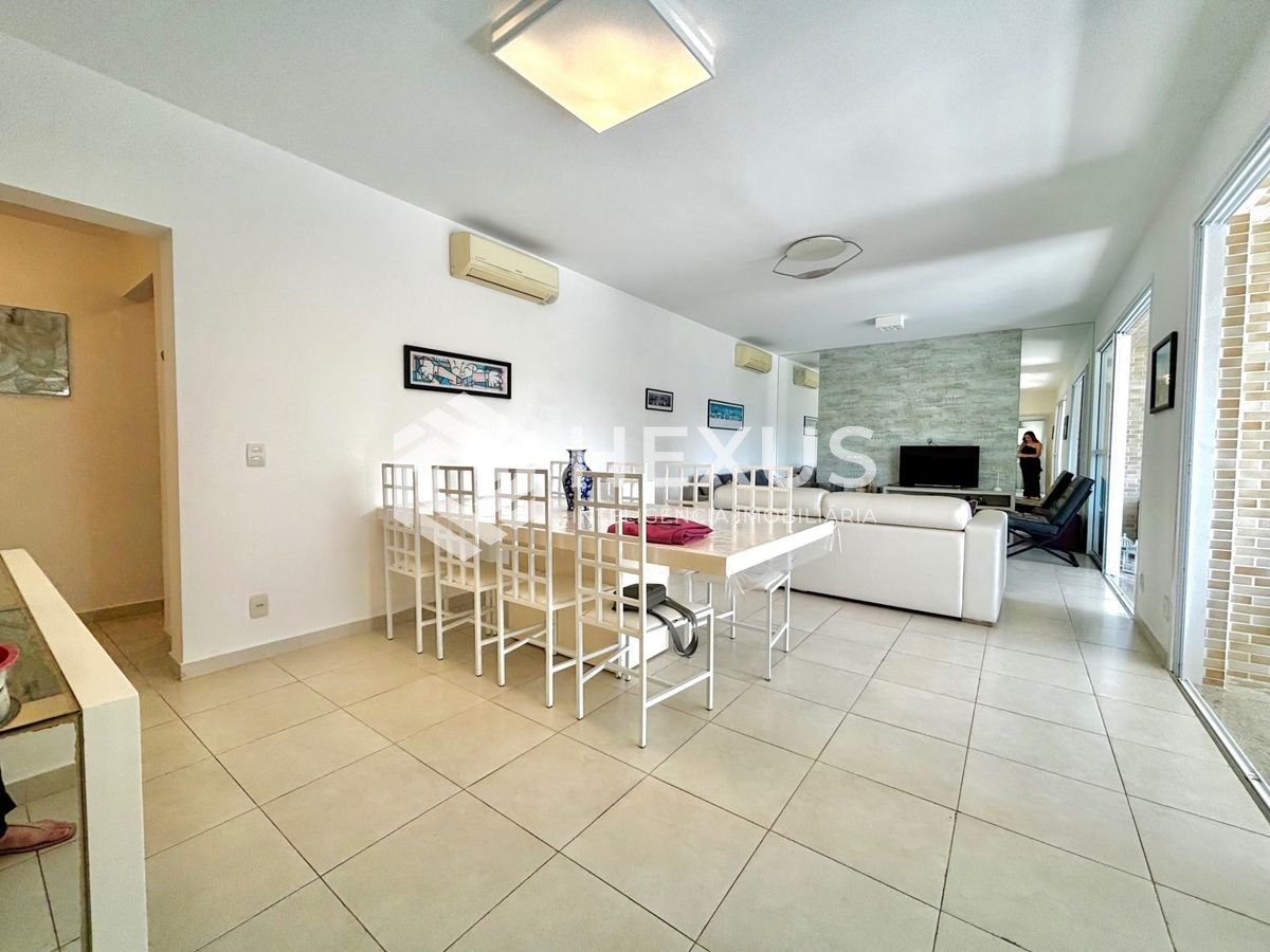 Foto 3 de Apartamento com varanda gourmet vista mar e lazer na Enseada, Guarujá
