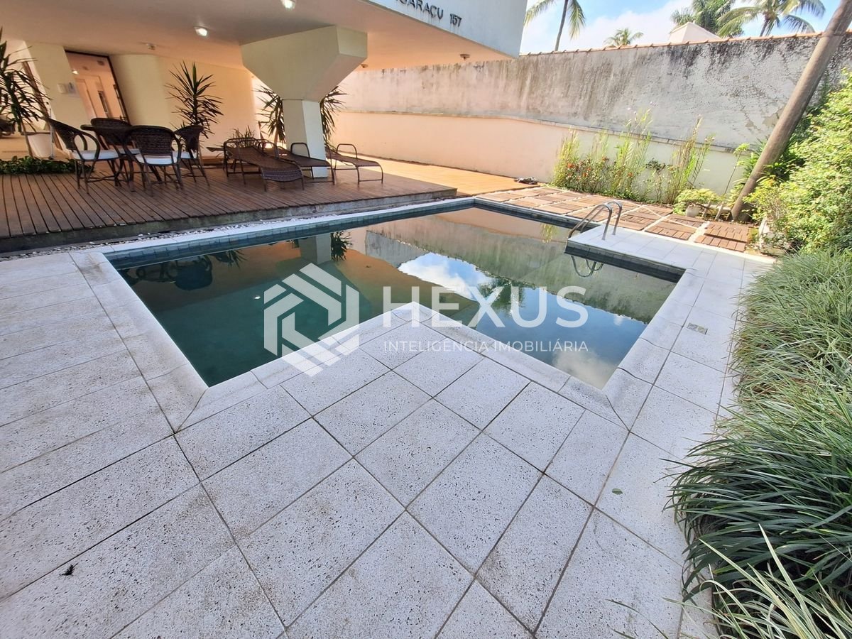 Foto 4 de Apartamento com lazer a 1 quadra da praia na Enseada, Guarujá