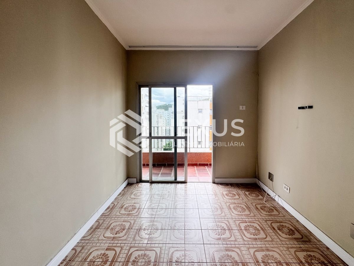 Foto 4 de Apartamento com varanda vista mar a 2 quadras da praia na região da Barra Funda nas Pitangueiras, Guarujá