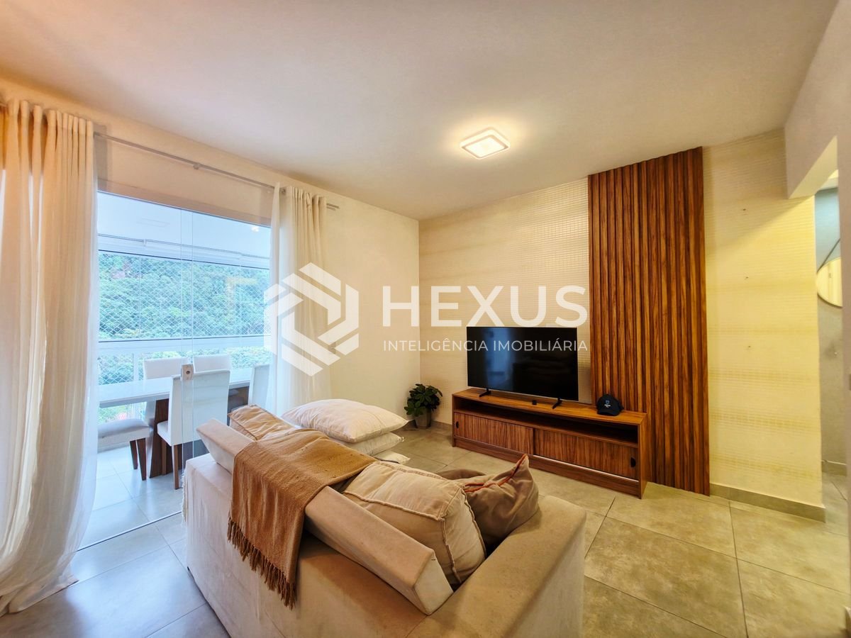 Foto 3 de Apartamento com varanda gourmet vista mar e lazer a 1 quadra da praia no Jardim Astúrias, Guarujá