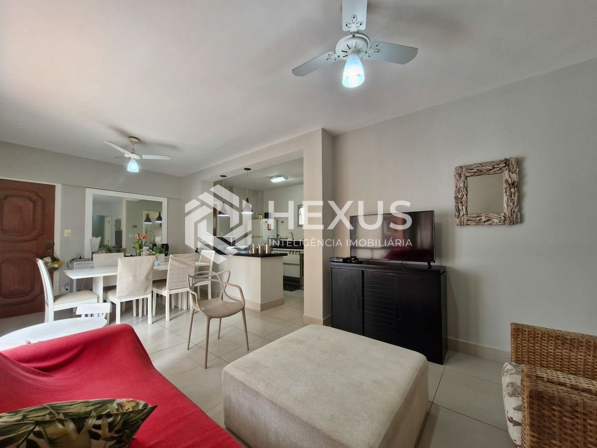 Foto 4 de Apartamento com varanda e lazer nas Pitangueiras, Guarujá