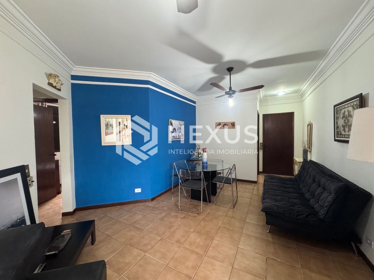 Foto 5 de Apartamento com varanda vista mar na beira mar da praia na Enseada, Guarujá