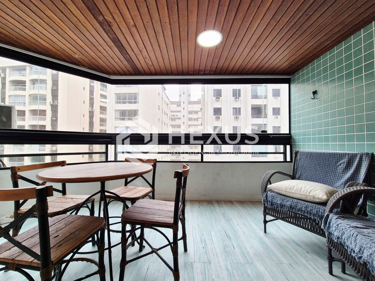 Foto 5 de Apartamento com varanda vista mar e lazer nas Pitangueiras, Guarujá