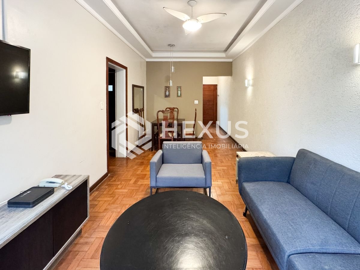 Foto 3 de Apartamento com lazer a 1 quadra da praia nas Pitangueiras, Guarujá