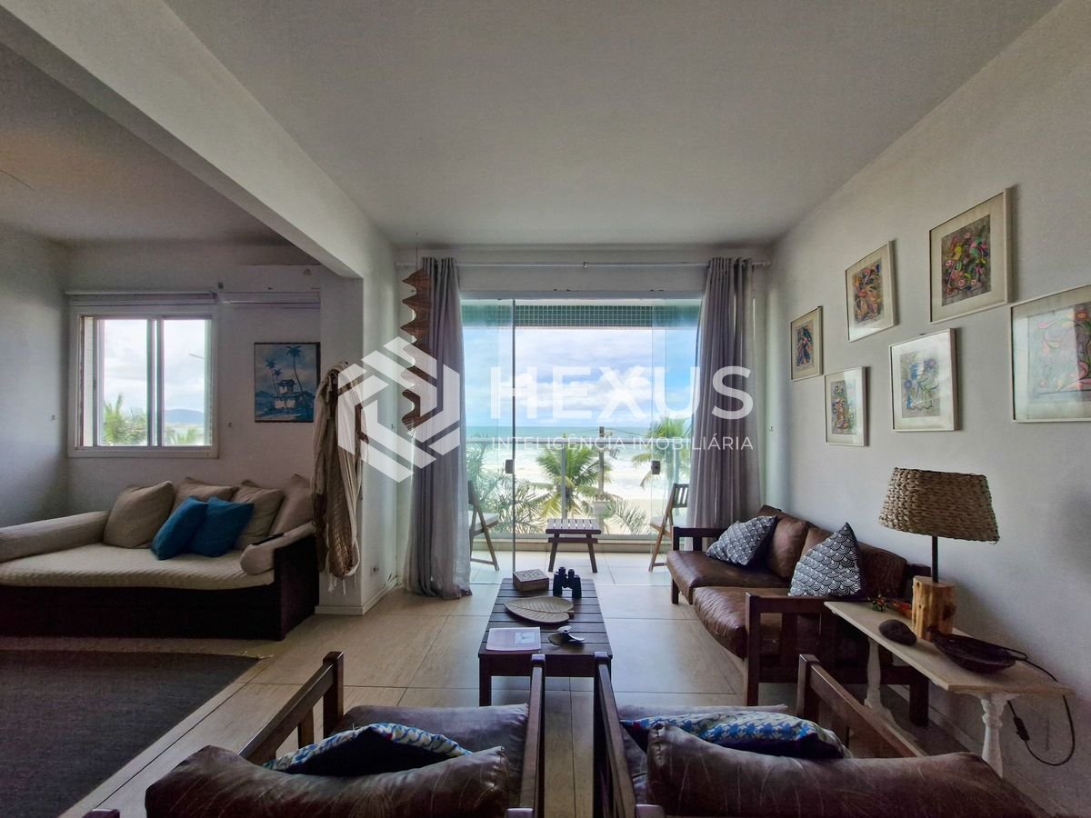 Foto 3 de Apartamento frente mar com varanda vista mar e lazer no Jardim Astúrias, Guarujá