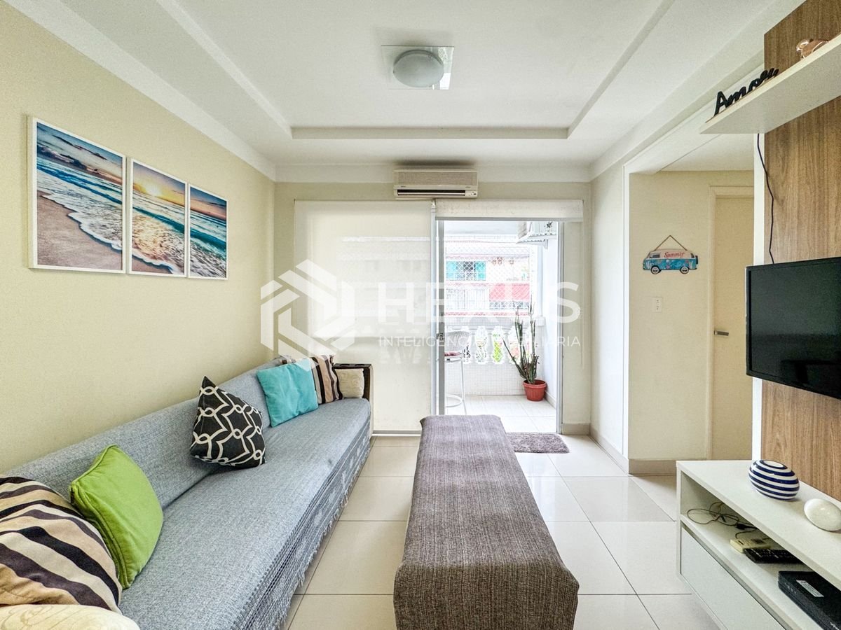 Foto 3 de Apartamento com varanda e lazer na Enseada, Guarujá