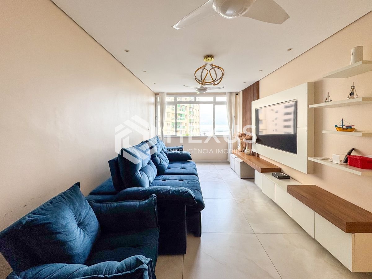 Foto 4 de Apartamento beira mar com vista mar nas Pitangueiras, Guarujá
