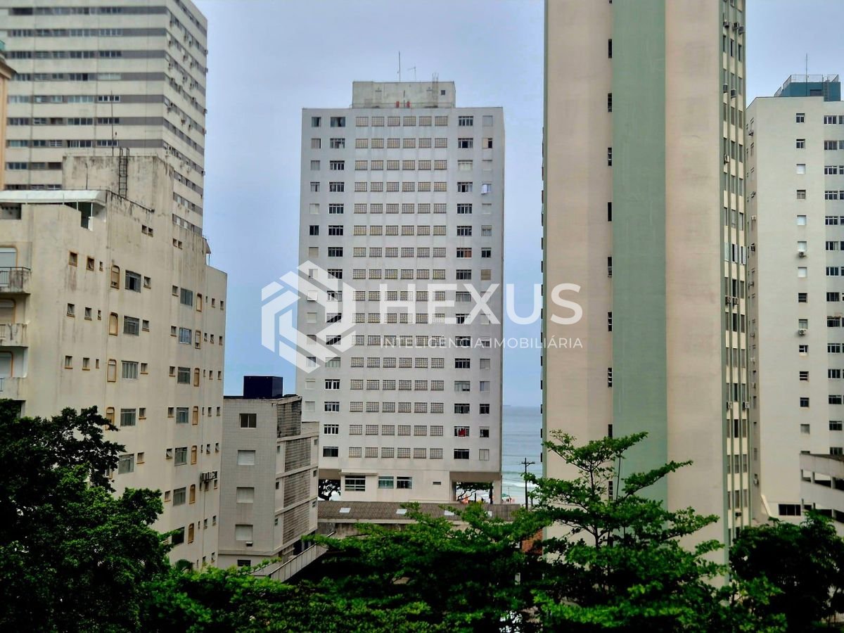 Foto 5 de Apartamento reformado com vista mar nas Pitangueiras, Guarujá