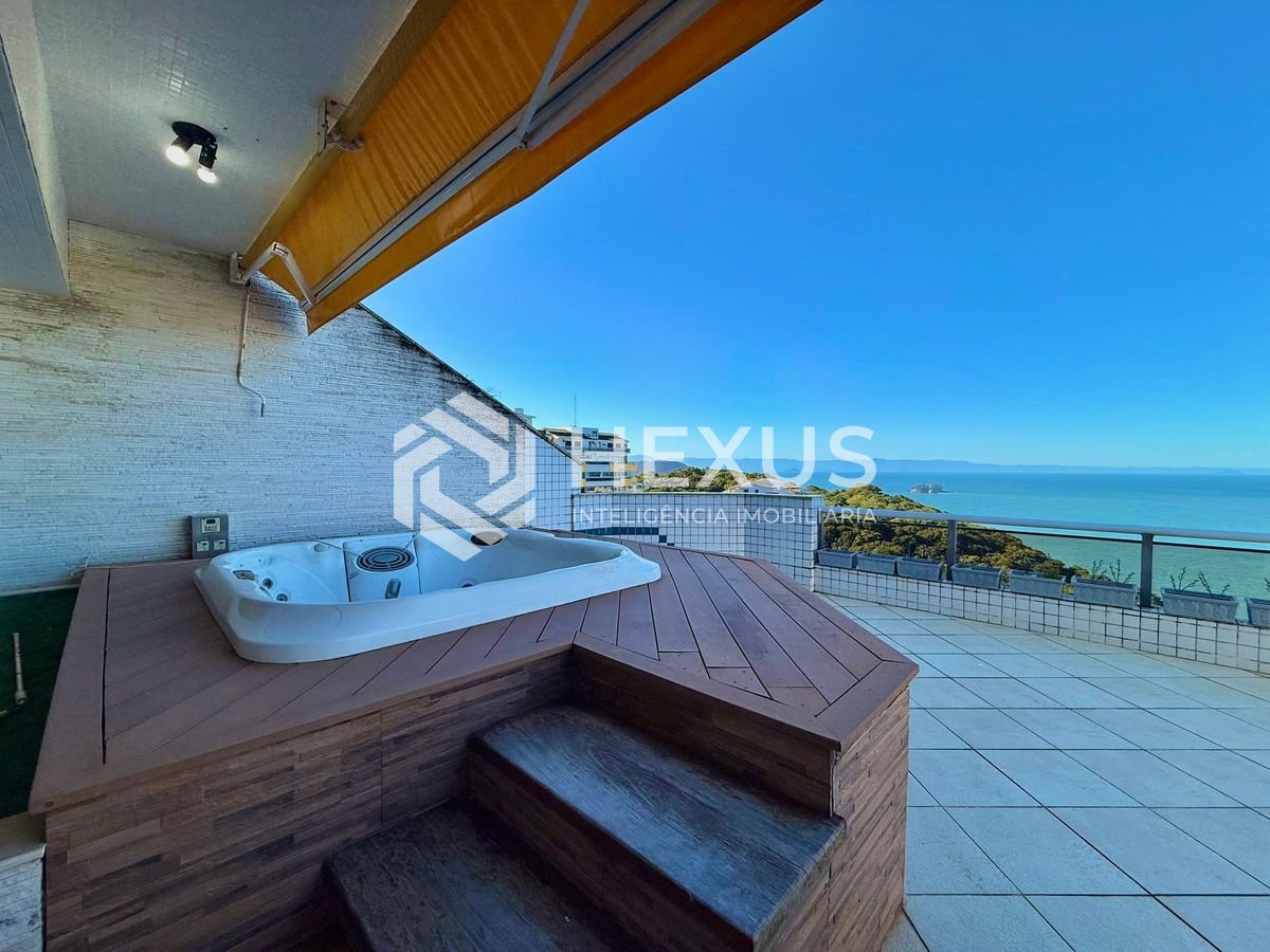 Foto 5 de Cobertura Duplex com varanda vista mar e lazer na beira mar no  Morro Sorocotuba na Enseada, Guarujá