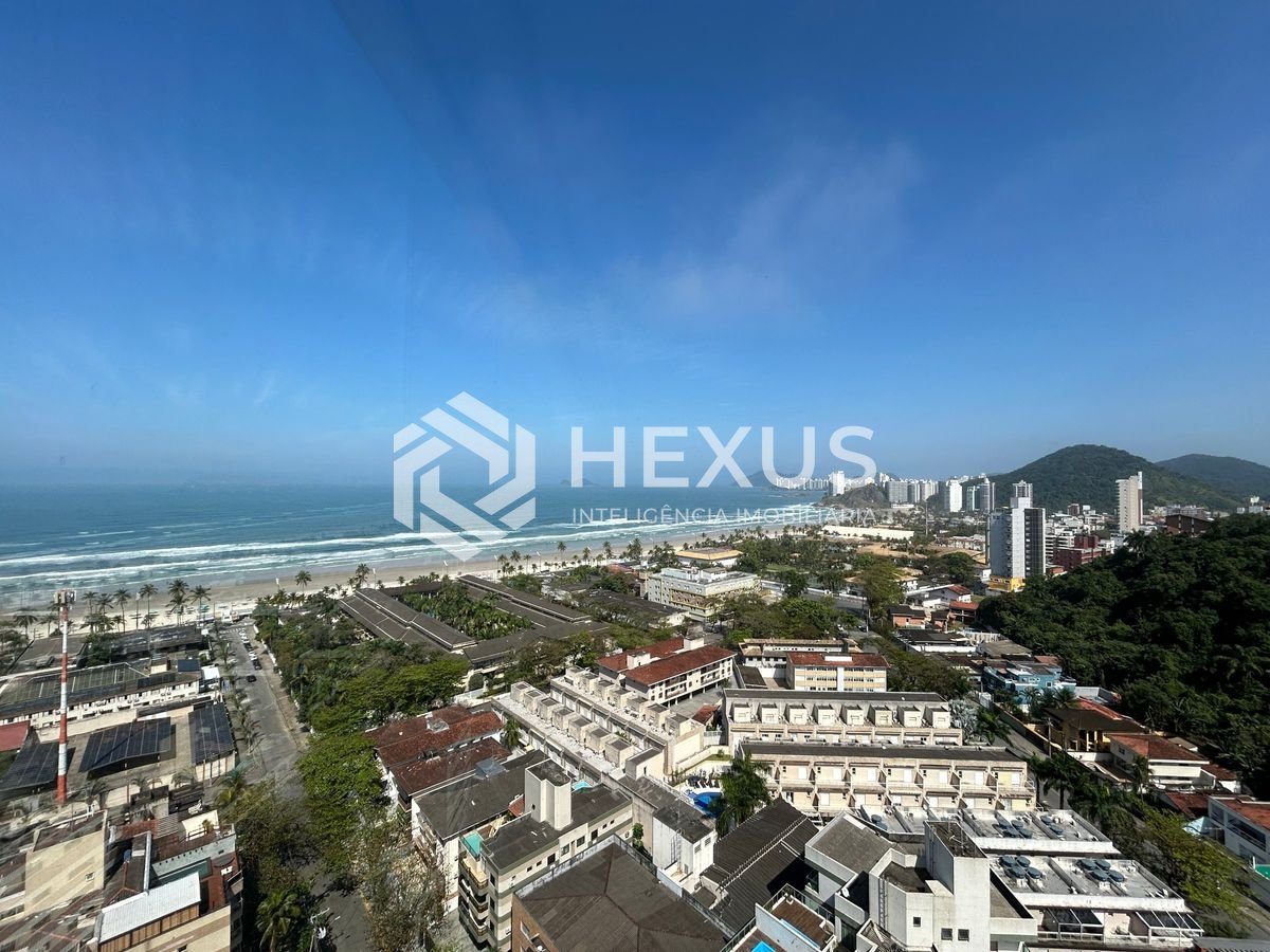 Foto 5 de Apartamento com varanda gourmet vista mar e lazer a 130m da praia na Enseada, Guarujá