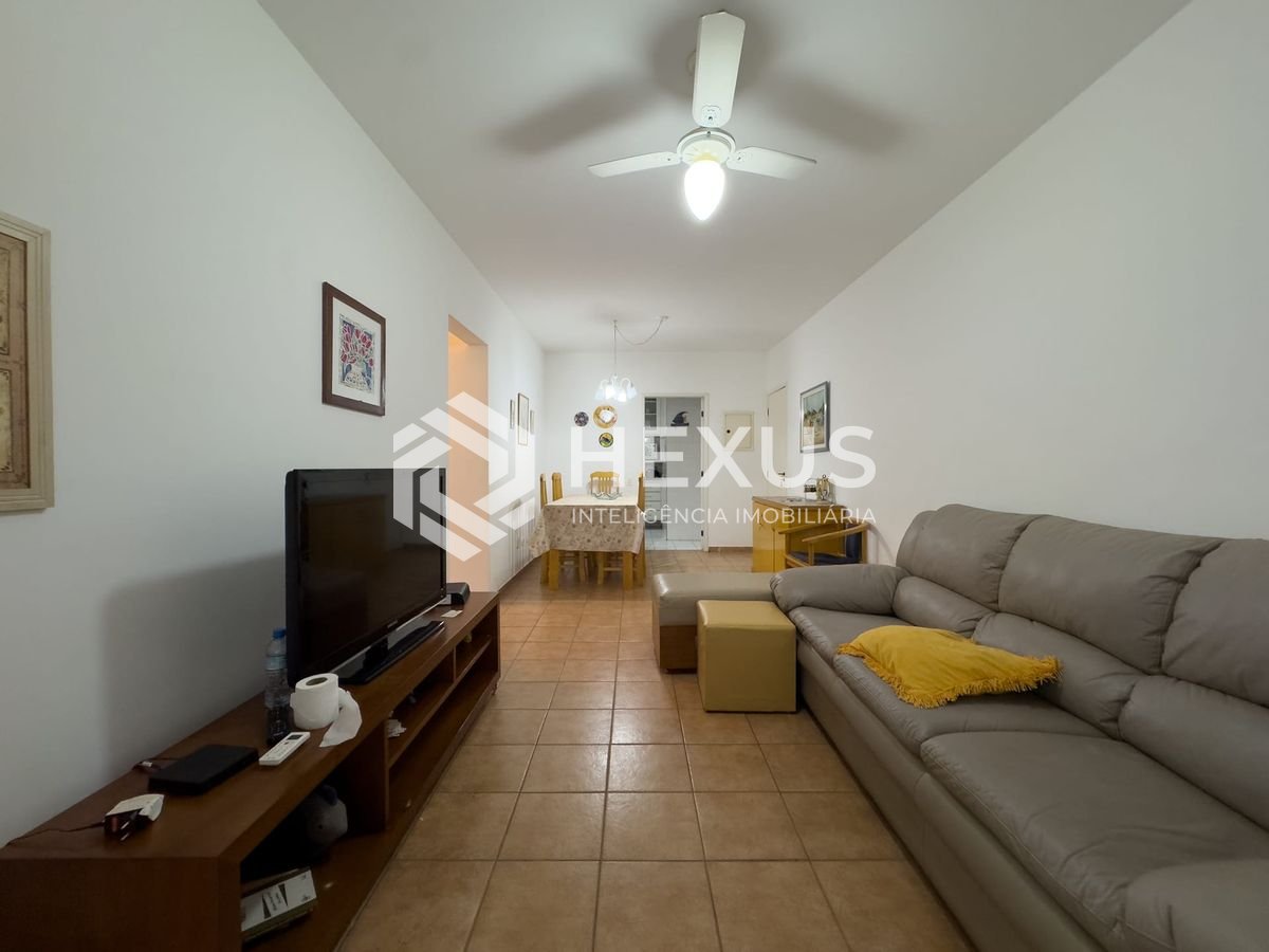 Foto 4 de Apartamento com varanda e lazer na quadra mar da Praia das Pitangueiras, Guaruja - Hexus