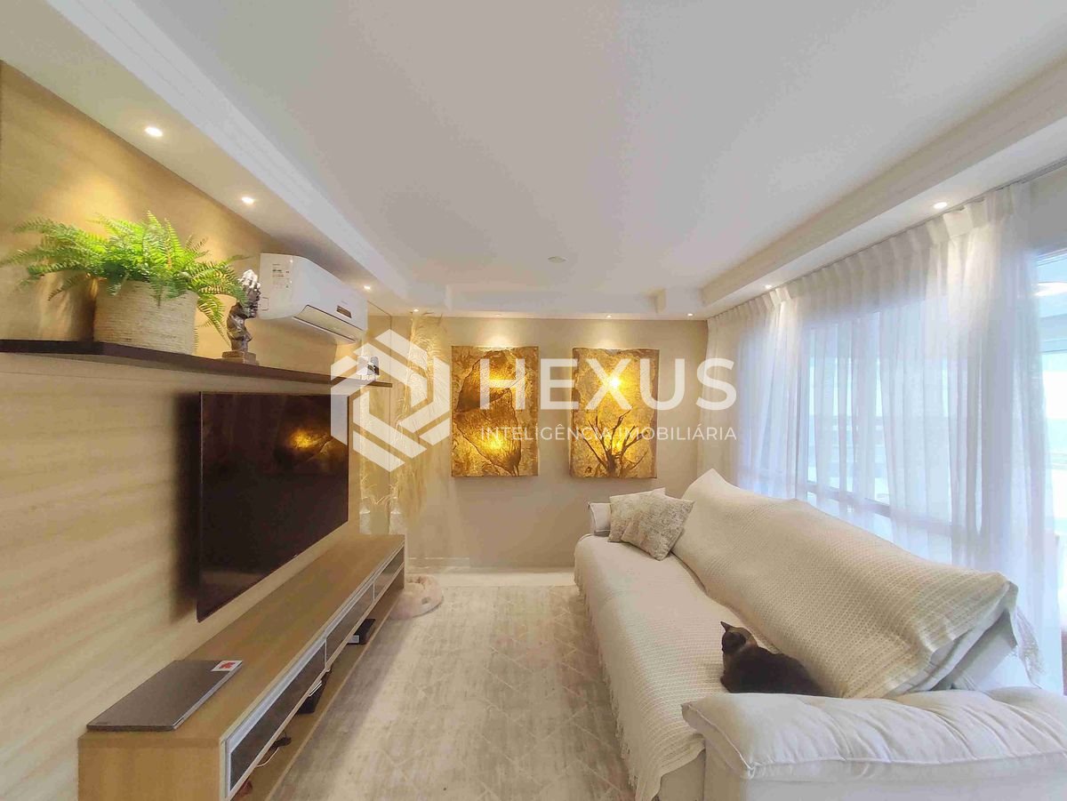 Foto 4 de Apartamento reformado com varanda gourmet e lazer, predio novo, na Praia das Pitangueiras, Guaruja