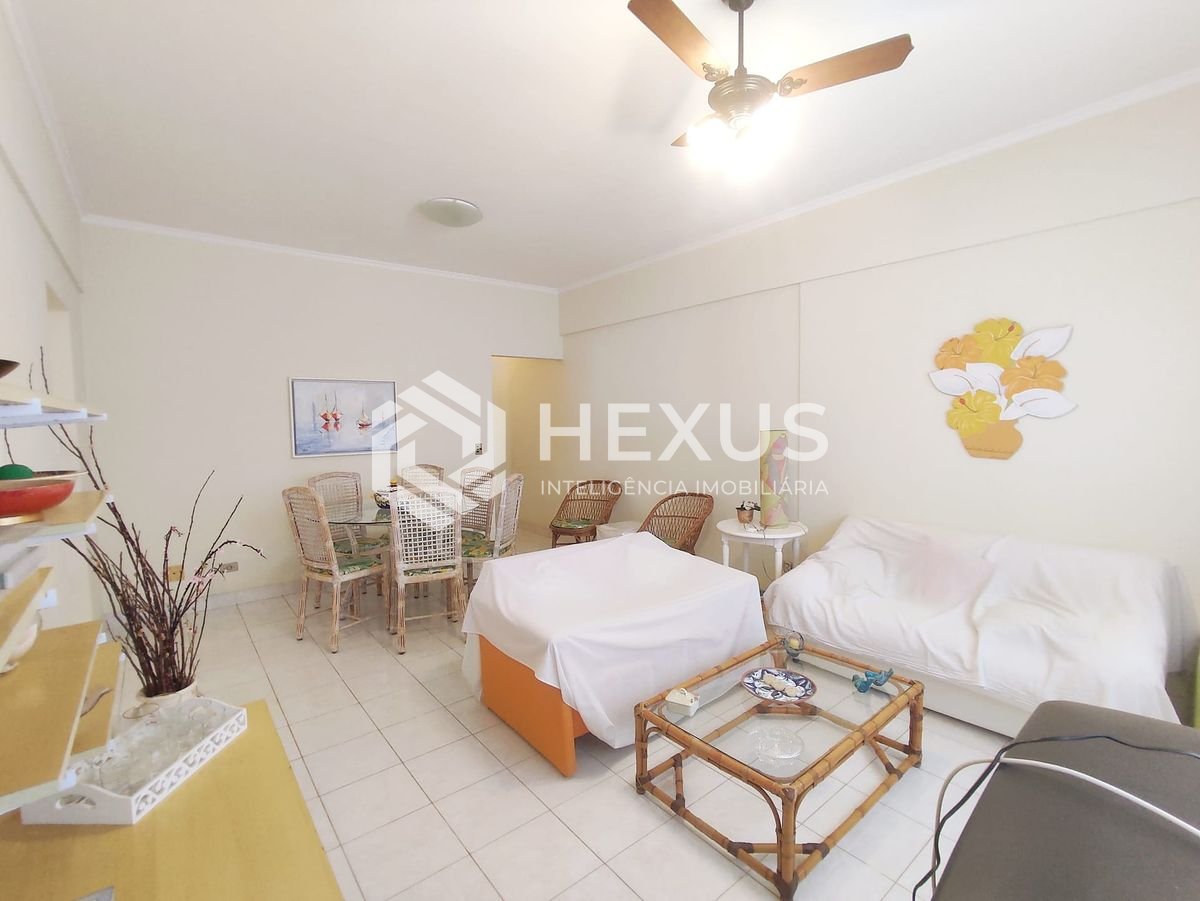 Foto 5 de Apartamento com vista livre, mobiliado, uma quadra da Praia das Asturias, Guaruja | Hexus