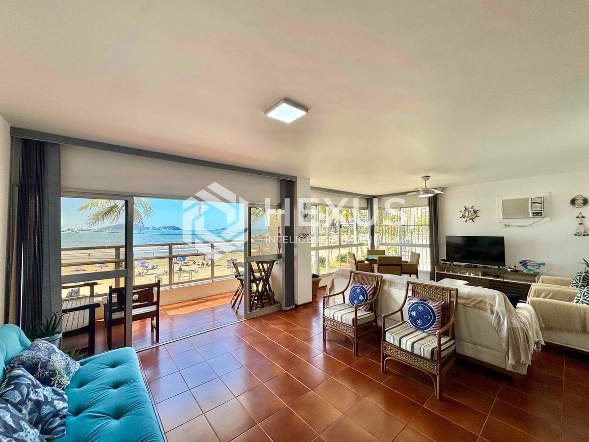 Foto 2 de Apartamento frente mar com varanda vista mar na Praia das Asturias, Guaruja