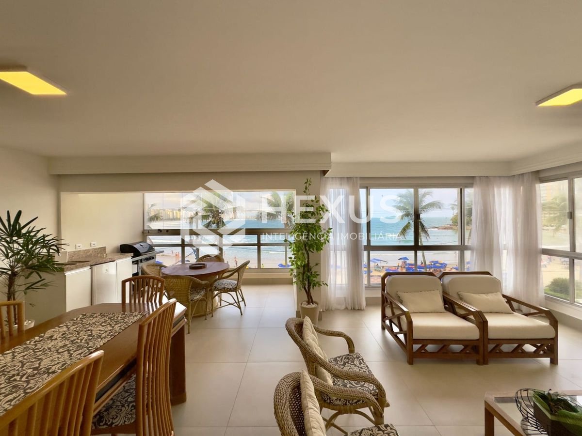 Foto 3 de Apartamento reformado frente mar com varanda vista mar na Praia das Asturias, Guaruja